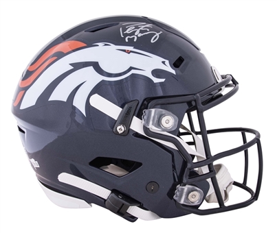 Peyton Manning Signed Denver Broncos Full Size Helmet (Fanatics)